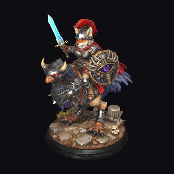 Armored Fox Gryphon Rider