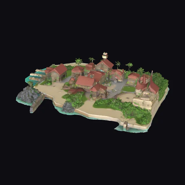 Tropical Island Village