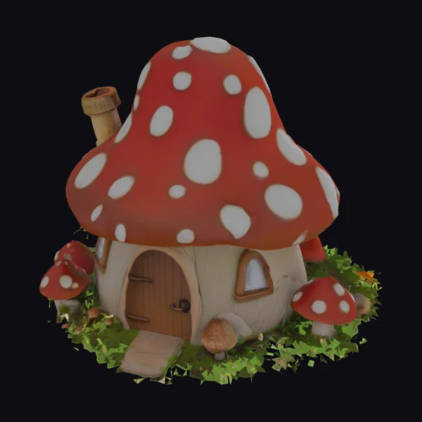 Mushroom Fairy House