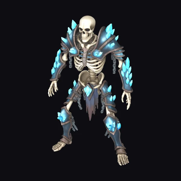 Crystal Skeleton Warrior