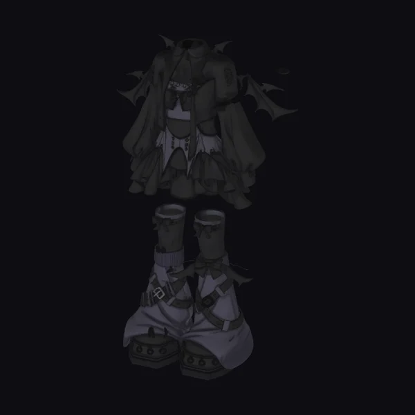 Gothic Vampire Outfit