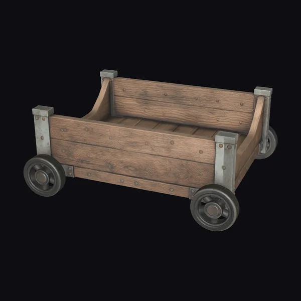Rustic Wooden Cart