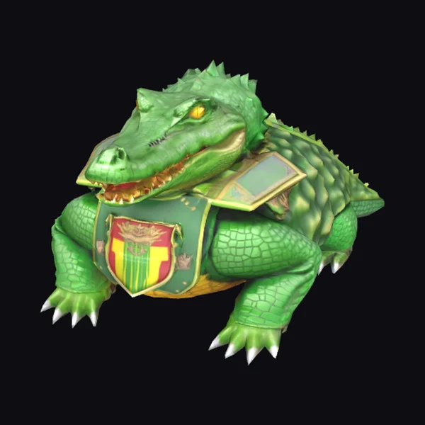 Green Crocodile Knight