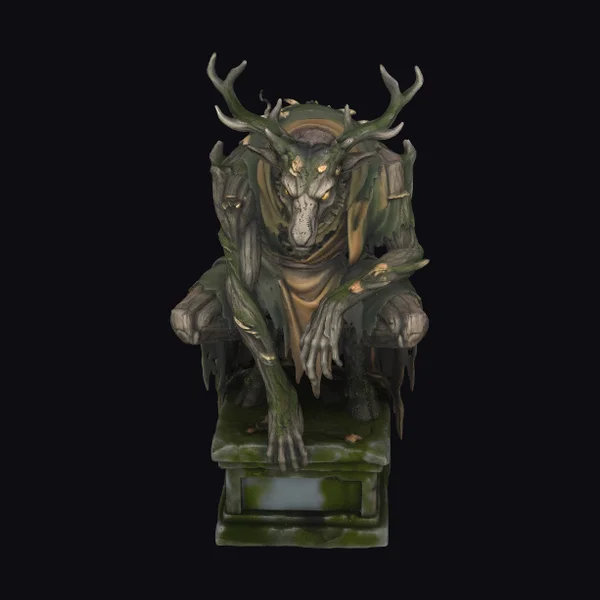 Mossbound Throne Guardian