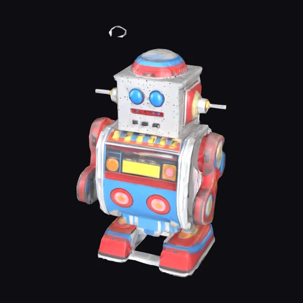 Retro Tin Robot Toy