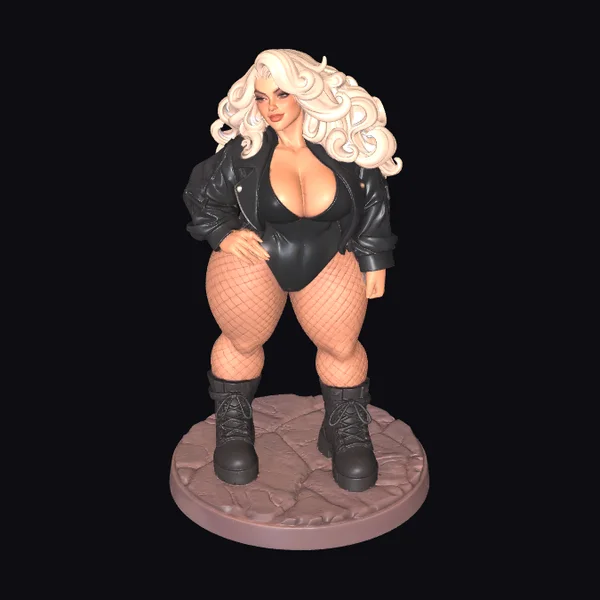 Blonde Rockstar Figurine