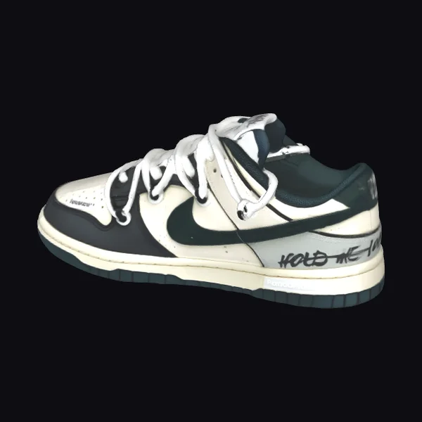 Black White Graffiti Sneaker