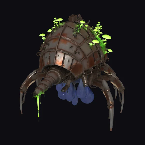 Steampunk Metal Arachnid