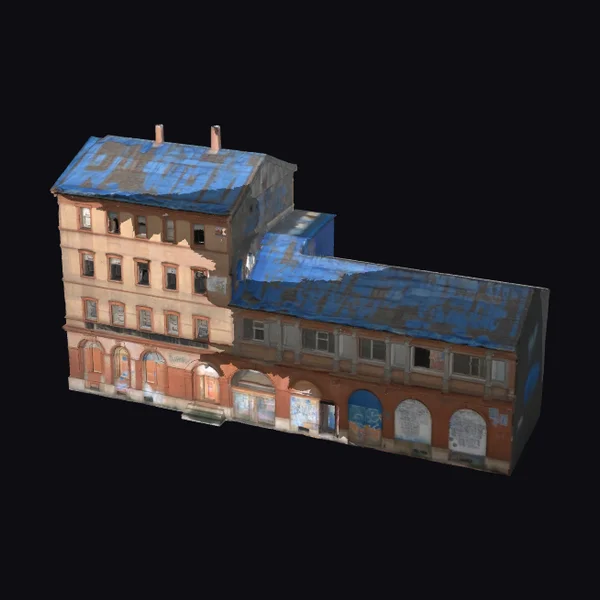 Abandoned Streetfront Building