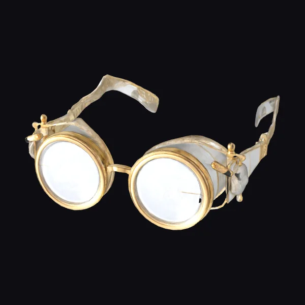 Golden Monocle Eyeglasses