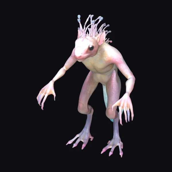 Amphibious Alien Creature