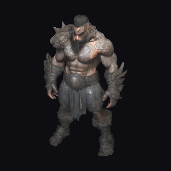 Feral Superhero Character