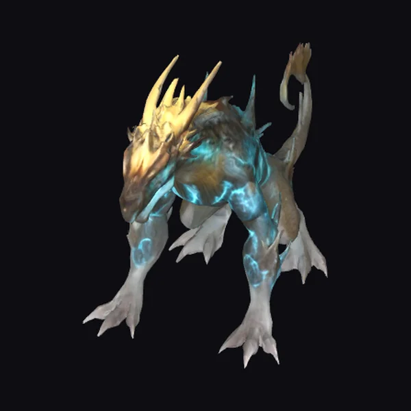 Wyvern with Electric Scales