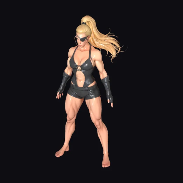 Muscular Female Warrior