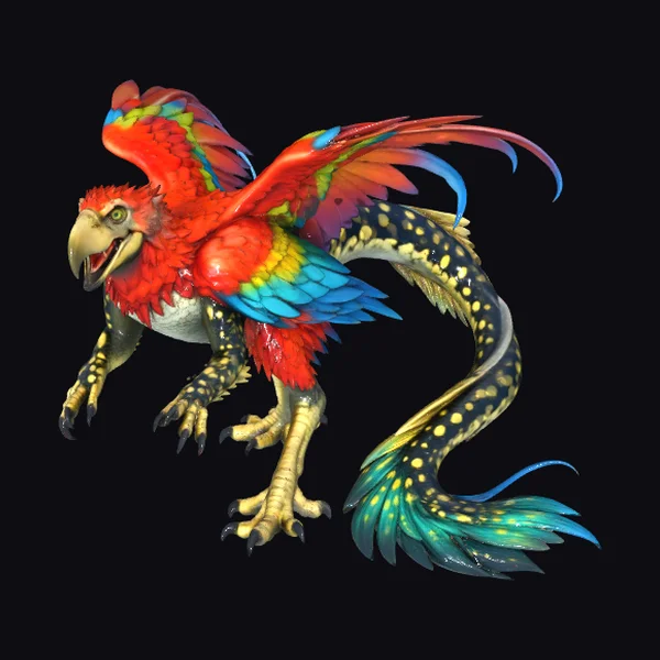 Vibrant Griffin Hybrid Creature