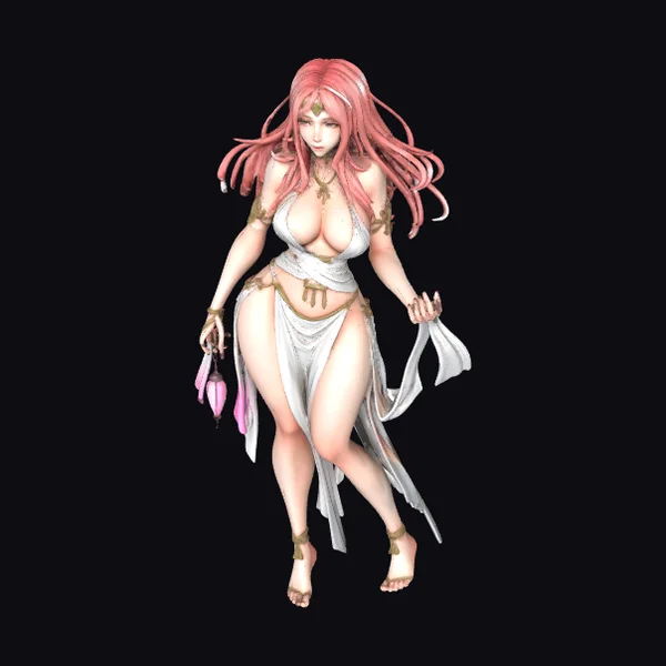 Pink-Haired Lantern Girl