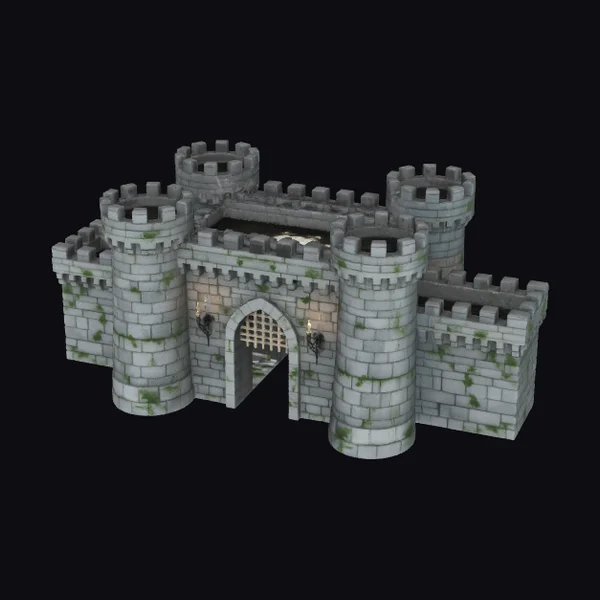 Medieval Castle Gatehouse