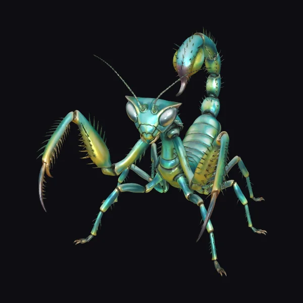 Giant Teal Mantis
