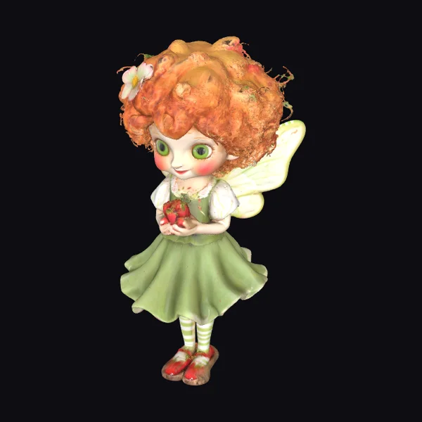 Curly Redheaded Fairy