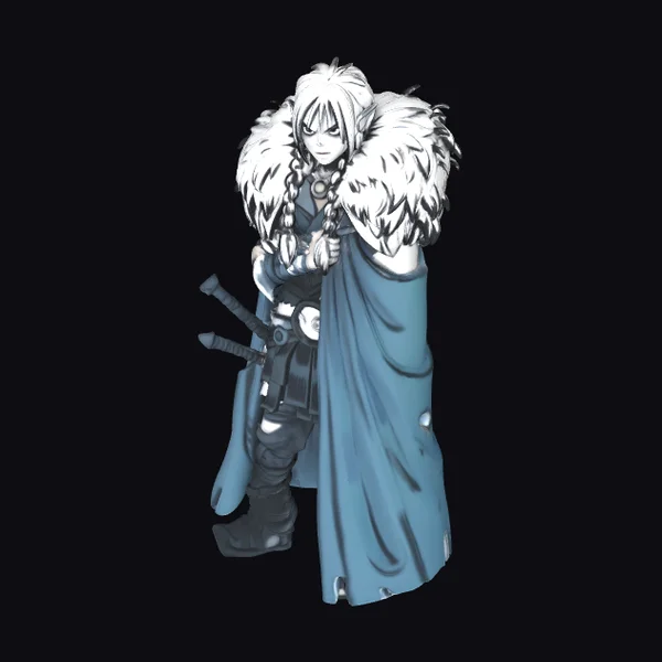 Frosty Female Warrior