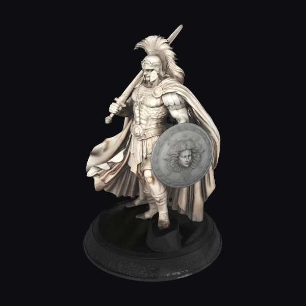 Ancient Warrior with Shield