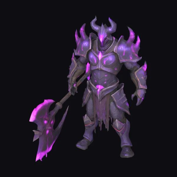Purple Dark Knight Armor