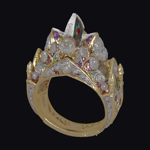 Ornate Cathedral Ring