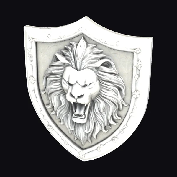 Lion Shield Emblem