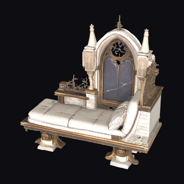 Ornate Gothic Bed