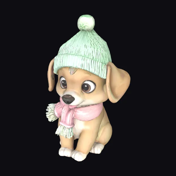 Cute Puppy Christmas Outfit