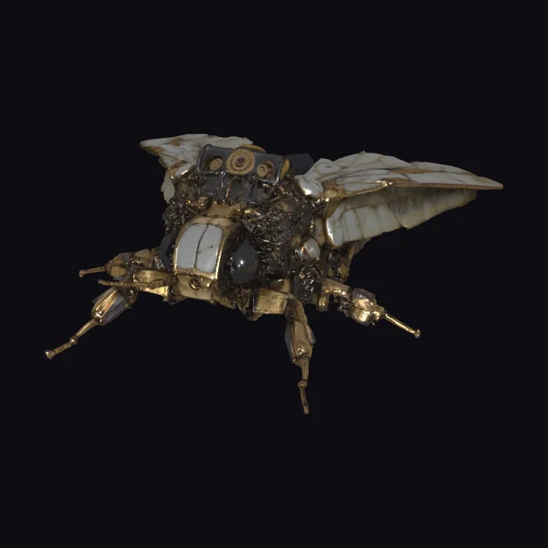 Mechanical Moth Insect