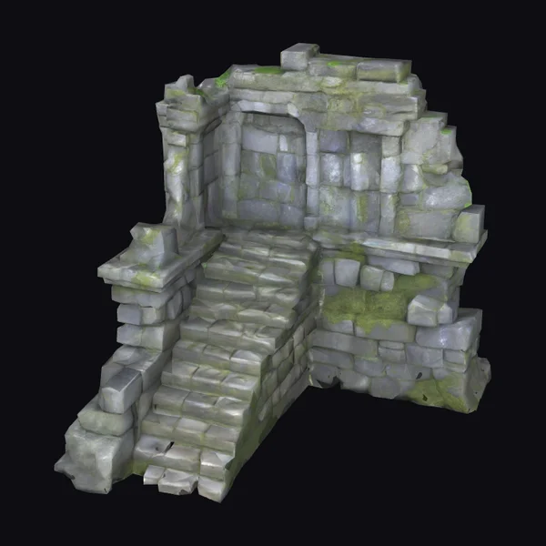 Ancient Stone Ruins Corner