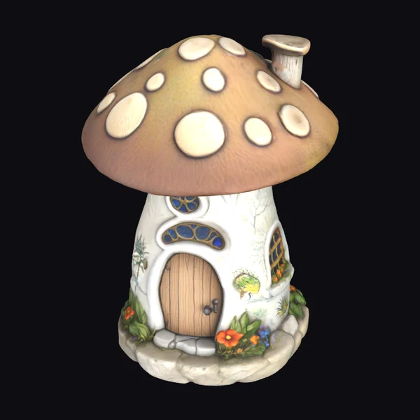 Mushroom Shaped House