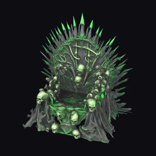 Throne of Skull Decor