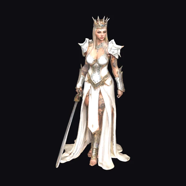 Elegant Queen Warrior