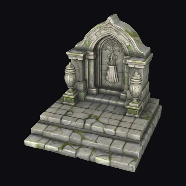 Gothic Stone Shrine
