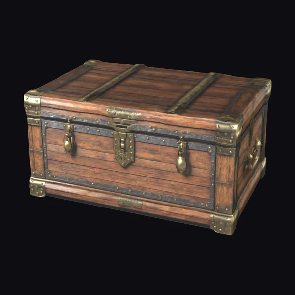 Wooden Treasure Chest