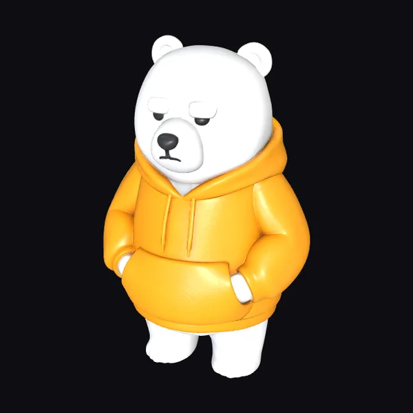 Hooded Angry Bear