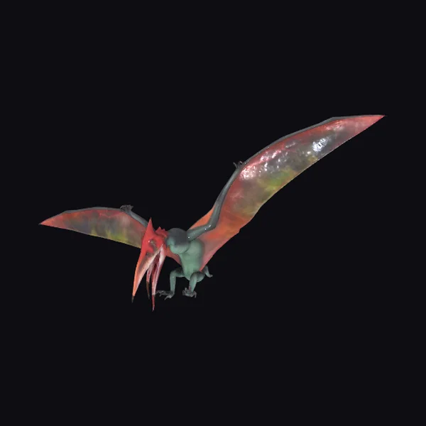 Flying Pterodactyl Creature