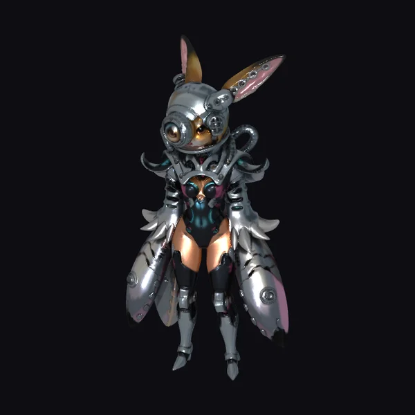 Cybernetic Bunny Mech Suit