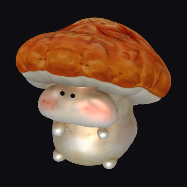 Cute Mushroom Pig