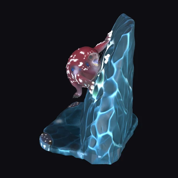 Icebound Seal Creature