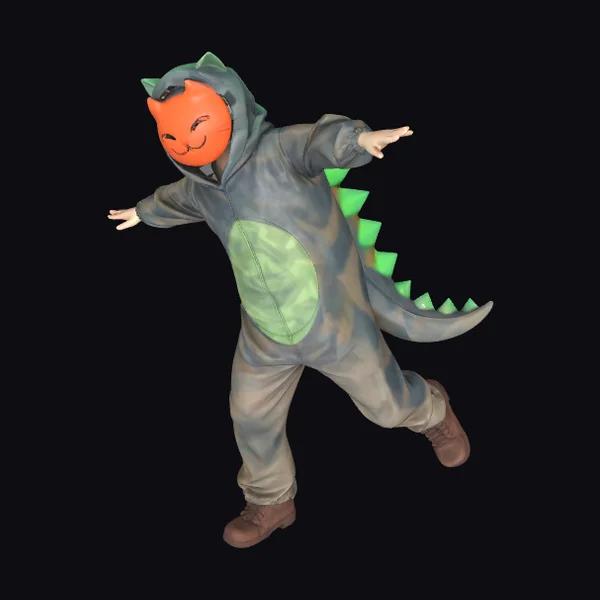Dino Cat Costume