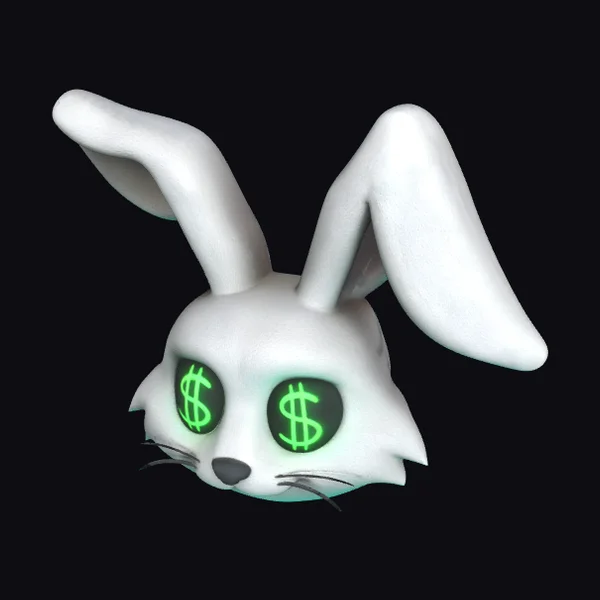 Glowing Bunny Head