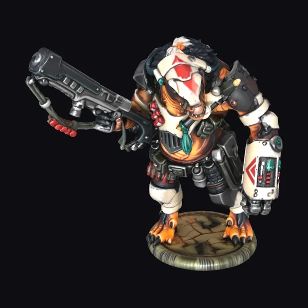 Reptilian Space Warrior