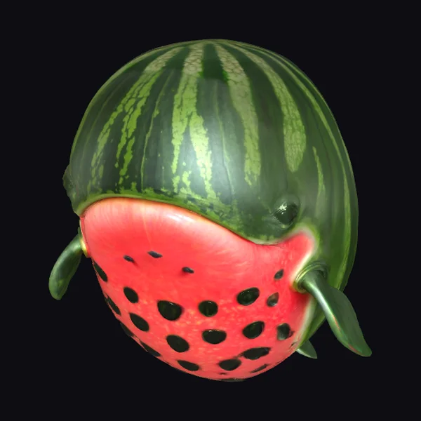Watermelon Whale