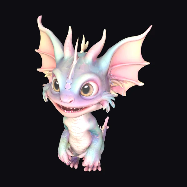 Chibi Dragon Creature