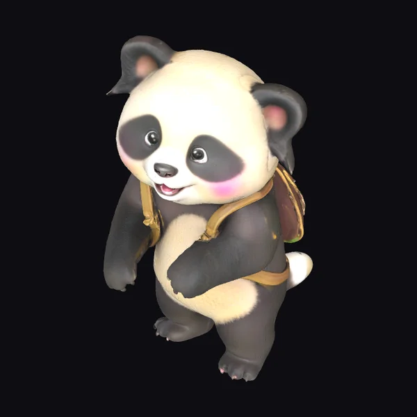 Cute Baby Panda Backpack