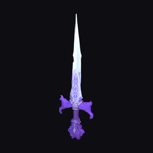 Ethereal Purple Sword