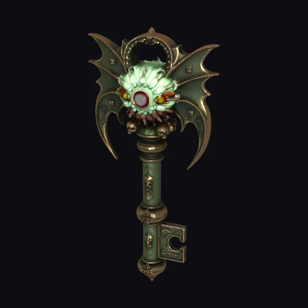 Bat Winged Key Monster